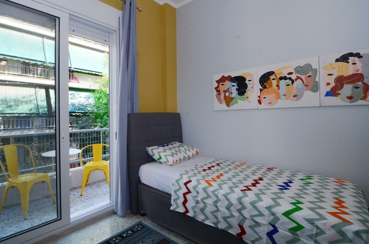 Urban Art Experience With Acropolis View Apartment Athens Exterior photo